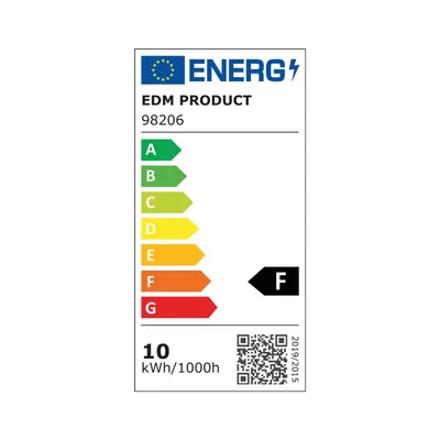 EDM 98206 kit 3 bombillas Standard LED luz cálida – foto 4