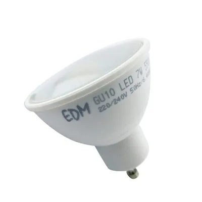 EDM 98252 bombilla dicroica LED GU10 7W 550 lm luz cálida (pack de 10)