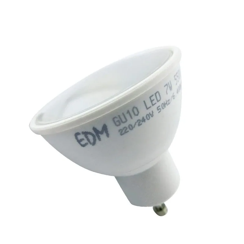 EDM 98252 bombilla dicroica LED GU10 7W 550 lm luz cálida