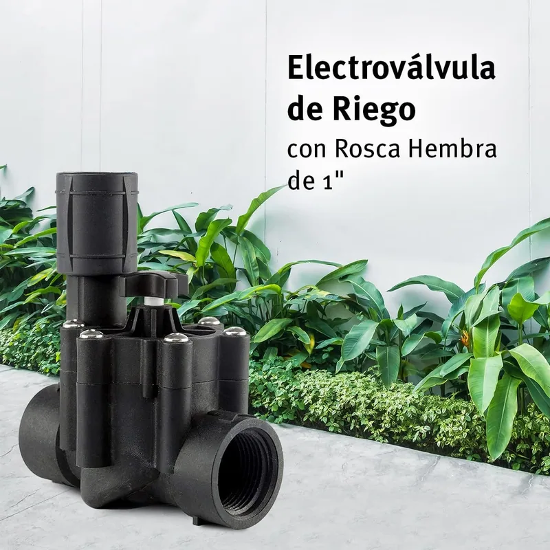 Aqua Control Q160C electroválvula de riego rosca hembra 1 pulgada