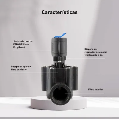 Aqua Control Q160C electroválvula de riego rosca hembra 1 pulgada – foto 5
