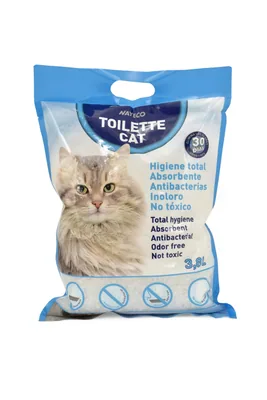 Nayeco Saco de perlas de sílice 100% natural 3,8 L (pack de 8)