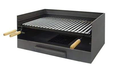 Imex El Zorro Cajón barbacoa con parrilla inoxidable 61x40x32 cm – Menaje y cocina