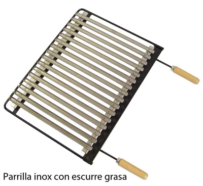 Imex El Zorro Cajón barbacoa con parrilla inoxidable 61x40x32 cm – foto 3