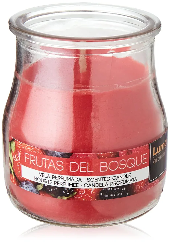 Lumar Vela Perf Lumar Vaso Frutas Bosque, 100 ml - pack de 12 unidades