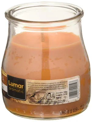 Lumar Vela Perf Vaso Canela 240 g - pack de 12 unidades – foto 2