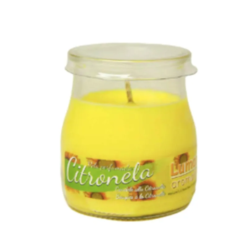 Aromatium Vela citronela Vaso Yogurt - pack de 12 unidades