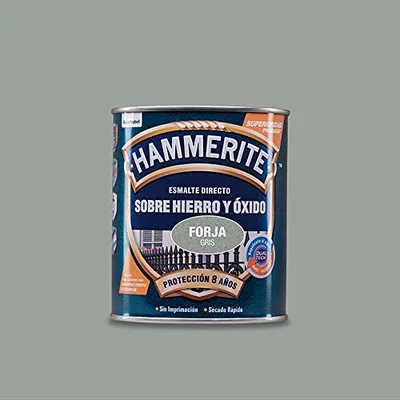 Hammerite Esmalte Forja gris 2,5 L – Pintura y bricolaje