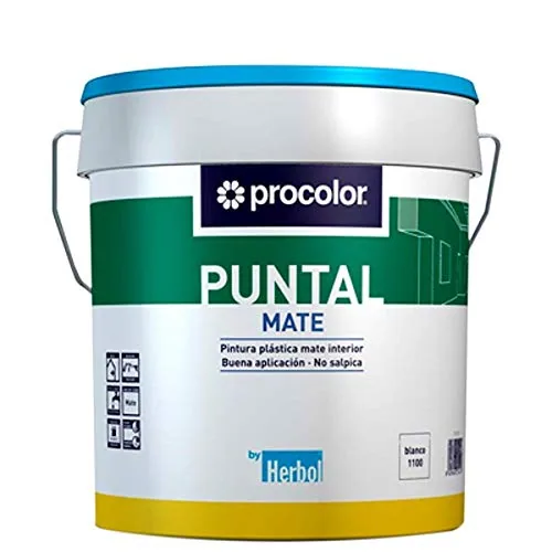 Procolor Pintura plástica mate Puntal 15 L