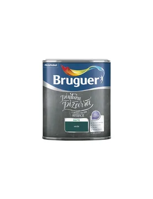 Bruguer pintura pizarra multisuperficie verde 750 ml