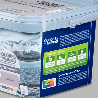 Bruguer Colores del Mundo Escandinavia gris suave 4 l – foto 4