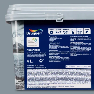 Bruguer Colores del Mundo Escandinavia gris natural 4 l – foto 7