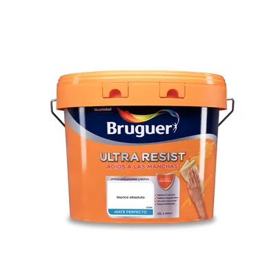 Bruguer Ultra Resist pintura ultra lavable gris denim 4 l