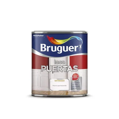 Bruguer esmalte laca puertas blanco permanente 750 ml
