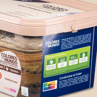Bruguer Colores del Mundo Kenia marrón suave 4 l – foto 4