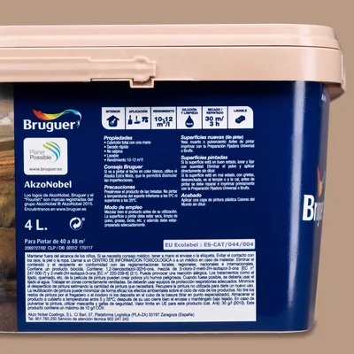 Bruguer Colores del Mundo Kenia marrón natural 4 l – foto 5