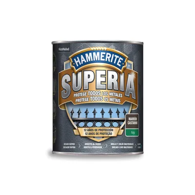 Hammerite Superia Esmalte antioxidante al agua Forja Marrón 750 ml