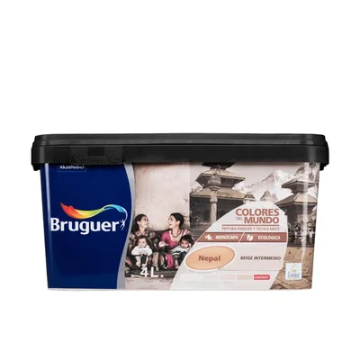 Bruguer Colores del Mundo Nepal beige intermedio 4 l
