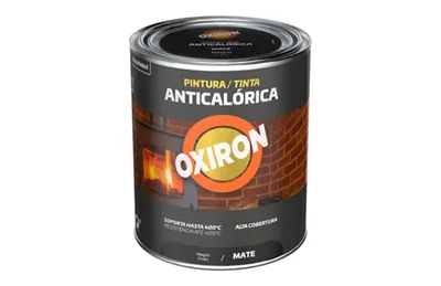 Oxiron pintura anticalórica negro, 750 ml