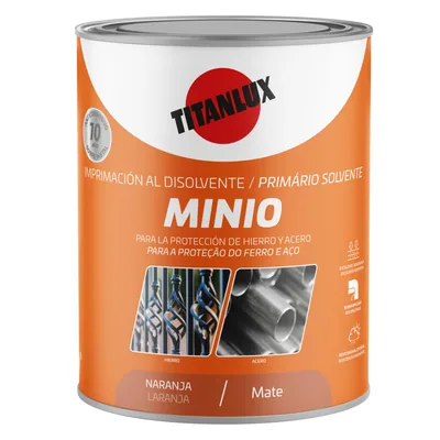 Titanlux minio sintético naranja 750 ml