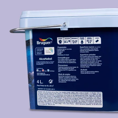 Bruguer Colores del Mundo Mediterráneo lila 4 l – foto 5
