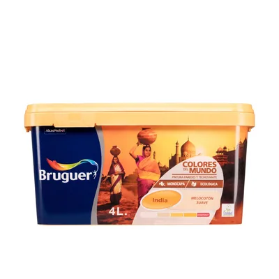 Bruguer Colores del Mundo India melocotón suave 4 l – foto 6