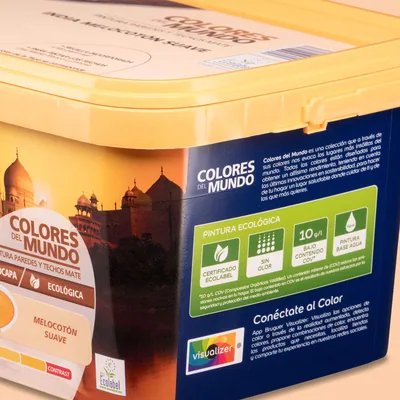 Bruguer Colores del Mundo India melocotón suave 4 l – foto 4