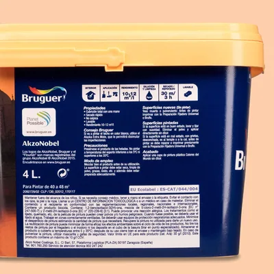 Bruguer Colores del Mundo India melocotón suave 4 l – foto 5