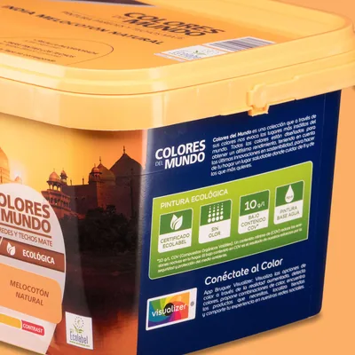 Bruguer Colores del Mundo India melocotón natural 4 l – foto 4