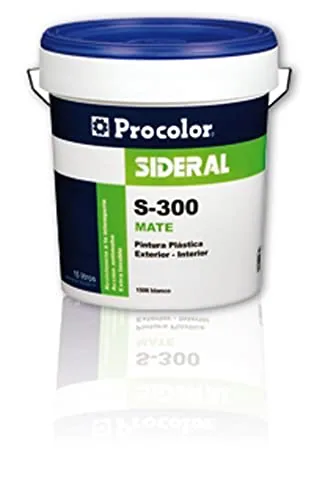 Sideral Pintura plástica mate S-300 4 L