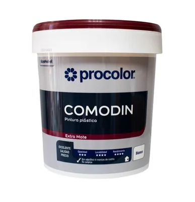 Comodin pintura plástica mate 4 l