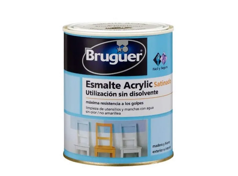 Bruguer Acrylic Multisuperficie satinado azul turquesa 750 ml
