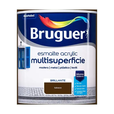 Bruguer Acrylic Multisuperficie brillante tabaco 750 ml – foto 1