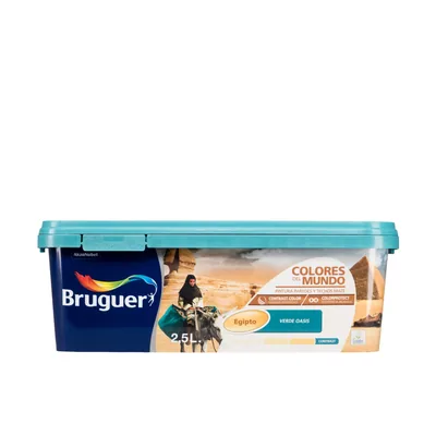 Bruguer Colores del Mundo Egipto verde oasis 2,5 l – foto 5