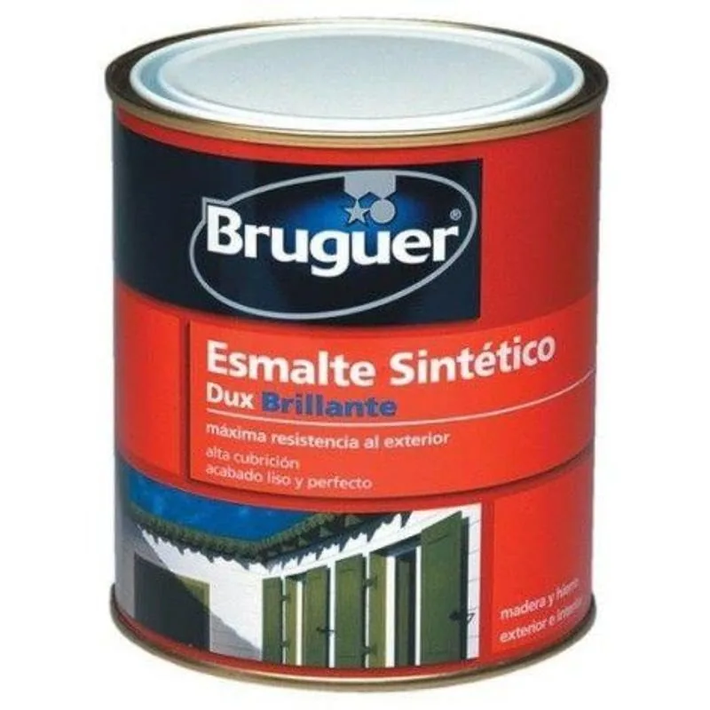 B.DUX Esmalte sintético brillante verde hierba 4 l