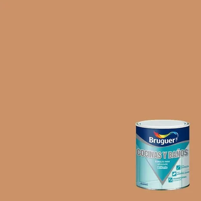 Bruguer esmalte para azulejos ocre tostado 750 ml