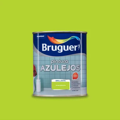 Bruguer esmalte azulejos brillante verde pistacho 750 ml