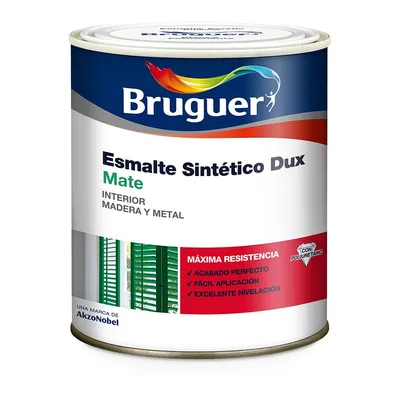 B.Dux esmalte sintético mate negro 750 ml