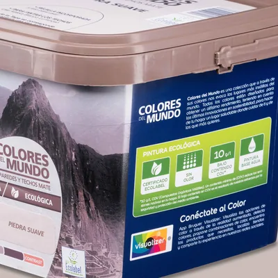 Bruguer Colores del Mundo Perú piedra suave 4 l – foto 4