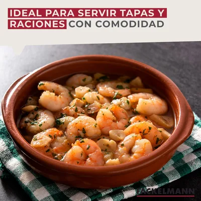 Fackelmann Cazuela de Barro Tradicional 13 cm - pack de 5 unidades – foto 1