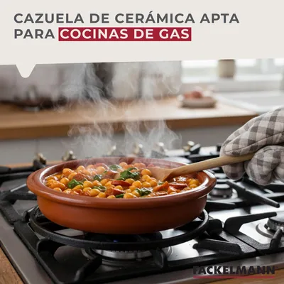 Fackelmann Cazuela de Barro 24 cm - pack de 2 unidades – foto 2