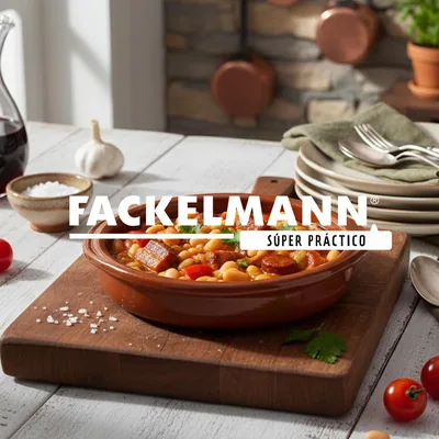 Fackelmann Cazuela de Barro Tradicional 32 cm - 1 unidad – foto 5