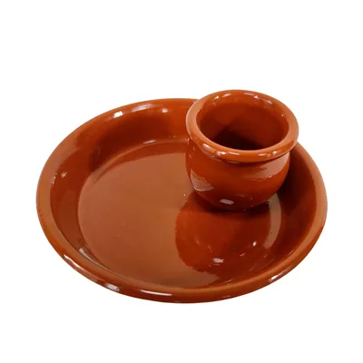 Fackelmann Plato Aceitunero Pequeño de Cerámica (pack de 4)