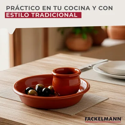Fackelmann Plato Aceitunero Pequeño de Cerámica - pack de 4 unidades – foto 4
