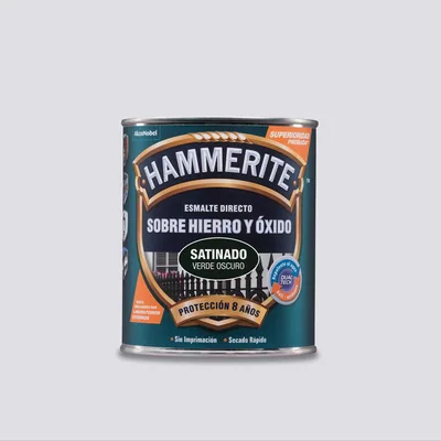 Hammerite Esmalte Martelé verde oscuro 750 ml