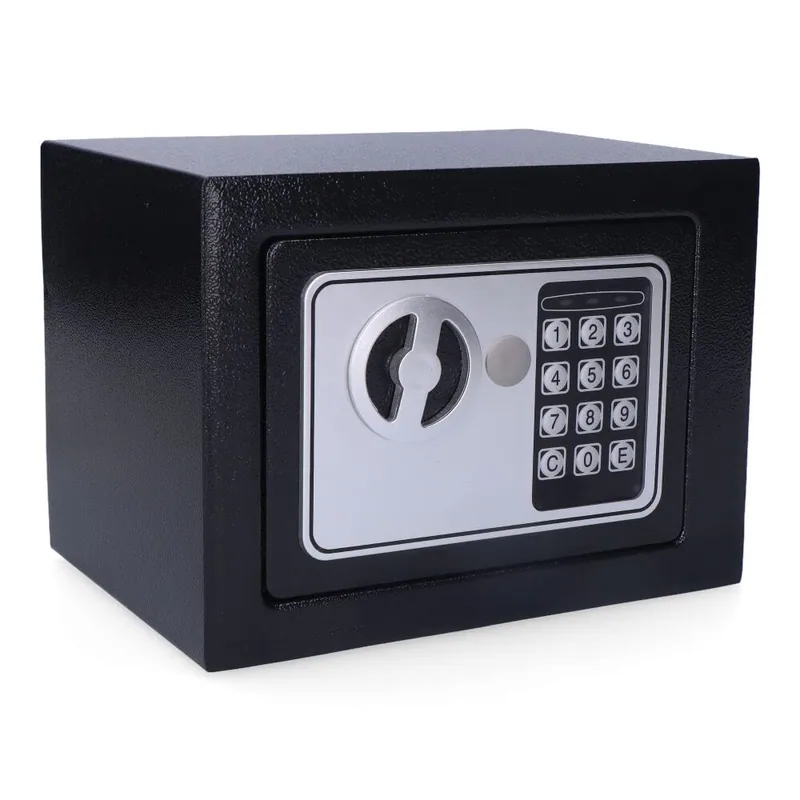 Micel Caja fuerte electrónica/llave CFC3 13385 negra 23x17x17cm