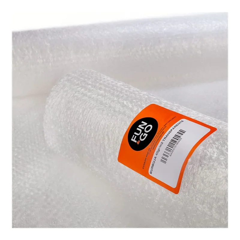 Fun & Go 47220 Plástico de burbujas transparente 1x25 m