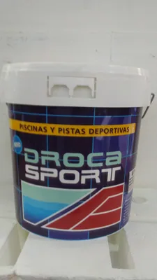 Droca piscinas pintura azul AL agua color intenso duradero y MUY bonito envase