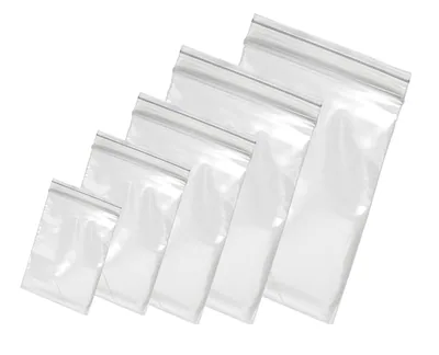 Qnubu Bolsas Autocierre tipo Zip 25x35 cm -100und