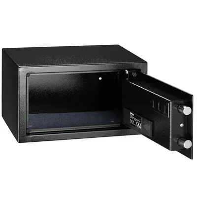 Bakaji Caja fuerte de pared numérica digital 30x20x20 cm – foto 4